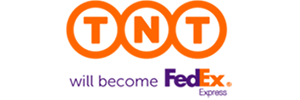 Fedex TNT transitional logo